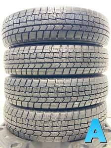 中古タイヤ スタッドレスタイヤ 4本セット 145/80R13 ダンロップ ウィンターマックス WM02