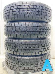 中古タイヤ スタッドレスタイヤ 4本セット 165/65R14 ダンロップ ウィンターマックス WM01