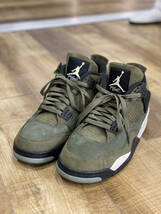 【1円スタート】Nike Air Jordan 4 Retro SE Craft Olive 28cm FB9927-200_画像1