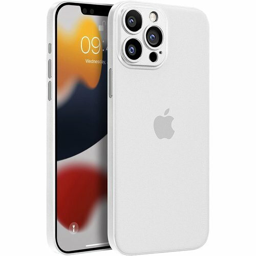 0.3㎜極薄 iPhone 13 Pro対応ケース m 6.1インチ人気ケースカバー Trans-White 790