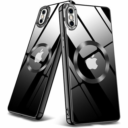 iPhone Xs Max ケース クリア TPUケー 擦り傷防止 滑り防止 人気 携帯カバー 黒 YZ2-7 1405