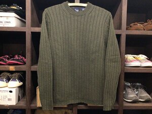 90’S 00’S OLD GAP LAMBS WOOL KNIT SWEATER SIZE S オールド ギャップ ラム ウール リブ ニット セーター