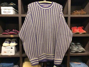 80’S MADE IN USA JAMES RIVER TRADERS COTTON KNIT SWEATER SIZE XS アメリカ製 ジェームズ リバー トレーダー コットン ニット セーター