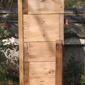 日本蜜蜂巣箱、自然入居実績あり待受巣箱の画像8