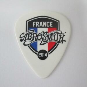 ★エアロスミス Aerosmith ジョー・ペリー Joe Perry 2014 フランス France Tour ギターピック