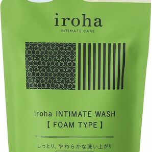 iroha(イロハ）　インティメートウォッシュ　 泡タイプ　弱酸性　詰め替え用　135ml 