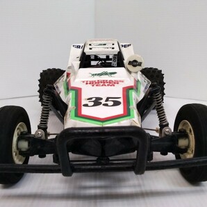 タミヤ TAMIYA グラスホッパーレーシング GRASSHOPPER ラジコンカー 組立済み プロポ ニカド電池7.2V 田宮模型 ジャンク 現状品の画像3