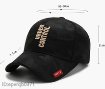 【２点セット】 野球帽 新品 メンズ キャスケット 刺繍 英文字 原宿 帽子 紳士 男女兼用 フリーサイズ 調節可能 白/黒_画像9