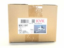 新品未開封 KVK MSK110KT 壁付シングル シングルレバー式混合水栓 キッチン 蛇口 混合栓_画像1