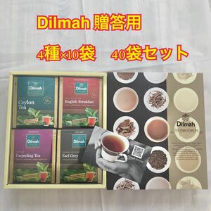 Dilmah ディルマ 紅茶　ティーパック贈答　詰め合わせセット40袋