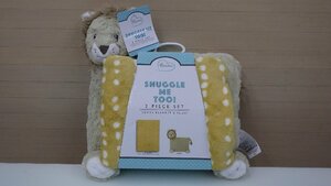 C294-1157995 SNUGGLE ME TOO リトルミラクルズ スナグルミー ギフトセット ライオン 動物 アニマル 毛布 ブランケット ポリエステル100%