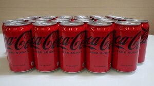 K717-576860 賞味期限2024/12 コカ・コーラ ゼロ 350ml x 29缶 炭酸飲料 ゼロカロリー はじける炭酸の刺激 植物由来の香料/保存料不使用