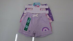 B743-28701 Pekkle ペックル 子供 キッズ ベビー服 ショートパンツ ズボン US/18M JP/80-90㎝ 4枚セット 女の子