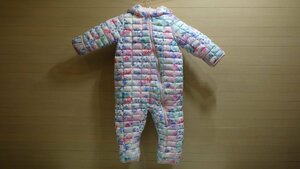 F795-1517341 SNOZU snooze Kids snow костюм одежда US/24M JP/85-90 розовый для малышей winter зима защищающий от холода снежные игры 