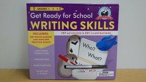 E851-19737 GET READY FOR SCHOOL WRITING SKILLS 子ども向け 英語教材 勉強 学習 ドリル
