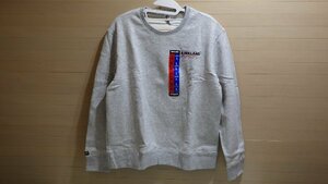 G901-7771041 カークランドシグネチャー ユニセックス ロゴ クルーネック グレー メンズUS/M JP/L レディースUS/L JP/XL トレーナー