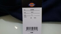 F685-22288 Dickies デッキーズ 半袖 ポケット Tシャツ ネイビーUS/L JP/XL 綿 100% 無地_画像5