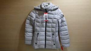 z741-1412208 NAUTICA PUFFER ジャケット シルバーグレー US/M JP/L レディース 撥水 アウター コストコ