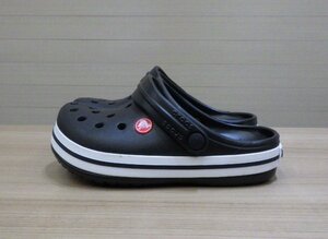 w330-567967 展示汚れ有ります crocs クロックス クロックバンド キッズ サンダル サイズ J2 JP/20㎝ 黒 ブラック