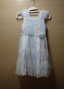 k737-1272256 展示品 JONA ミッシェル ドレス レインボー 10T ワンピース 子供 女の子 キッズ