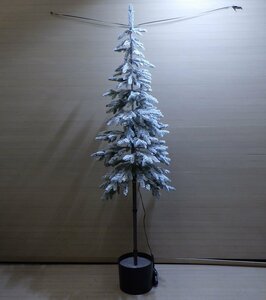 K105-51486 Северное дерево с светодиодной высотой света 182 см. Теплый белый светодиодный свет в помещении/на открытом воздухе с крышами легко украсить