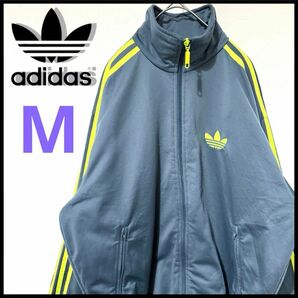 【希少】adidas 00s トラックジャケット ファイヤーバード グレー 灰