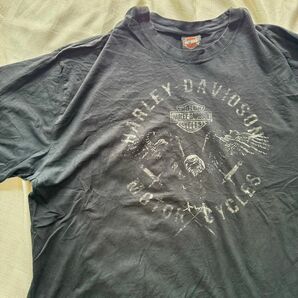 【希少】HARLEY-DAVIDSON Tシャツ ヴィンテージ イーグル 黒