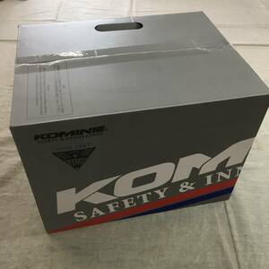 現状品 コミネ(KOMINE) バイク用 HK-170 FL フルフェイスヘルメット Basalt Grey L