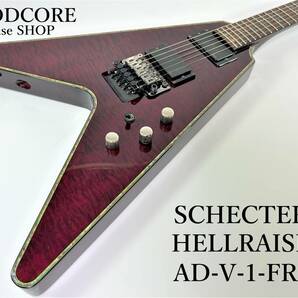 SCHECTER シェクター DIAMOND SERIES AD-V-1-FR-HR HELLRAISER エレキギター●R601169