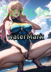 ★シェリル・ノーム：【DG5ENT03】マクロス★同人 イラスト アート A4ポスター 特殊印刷 オリジナル secret sexy art anime 巨乳