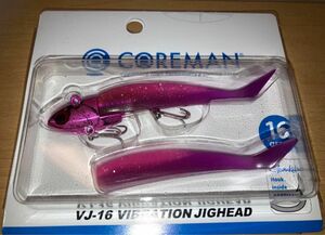 コアマン COREMAN VJ-16 ピンクヘッド/ケイムラパープルピンク
