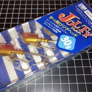 ブルーブルー ジョルティ ジグヘッド 単体 30g アカキン ３個入り 応募券あり BlueBlue JOLTY