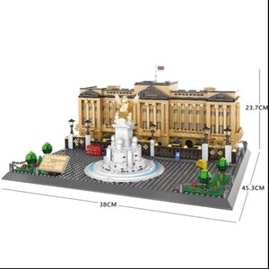 ☆最安値☆ レゴ 互換 バッキンガム宮殿 イギリス ロンドン 1695ピース アーキテクチャー ジオラマ 世界遺産 建物 模型 置物 LEGO規格