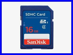 Новая карта SANDISK SDHC 16 ГБ Class4 UHS-1