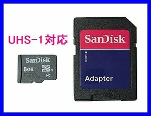 Новый адаптер SD MicroSDHC8GB SANDISK Class4