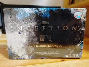 【未開封】 2018 topps inception baseball MLB サインカード入り シュリンクつき 大谷翔平 ルーキーイヤー