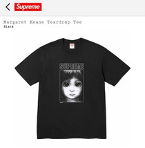 黒 Mサイズ 新品 国内正規品 24SS Supreme Tシャツ Margaret Keane Teardrop Tee Black Medium_画像1