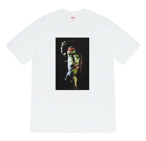 新品 Mサイズ 白 Raphael Tee ラファエル Tシャツ ミュータント タートルズ 国内正規品 Box Logo white Medium