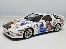 アオシマ 1/24痛車 AIR SC3S RX-7後期型 RE雨宮仕様 アオシ完成品_画像2