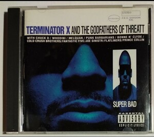 Terminator X and the Godfathers of Threatt / Super Bad 22-6a ラップ ヒップホップ rap hiphop public enemy 送込 送料無料