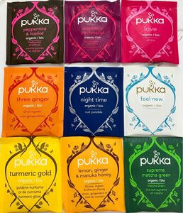 pukka ハーブティー　ティーバッグ 9個セット