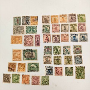 中国　切手　中華民国郵政　消印有り　旧中国　切手　(5)