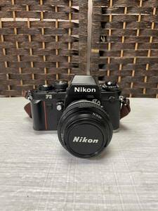 ⑩-10 Nikon ニコン F3 一眼レフカメラ フィルムカメラ レンズ NIKKOR 50mm 1:12 229232 美品 カメラ 革ケース付 レトロカメラ 