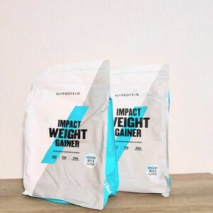 【おまけ付き】 ウエイトゲイナー 2.5kg ×2個セット 北海道ミルク MYPROTEIN ウェイトゲイナー