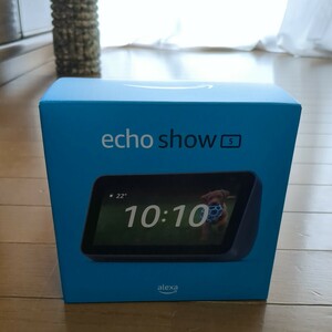 【未開封】Echo Show 5 (エコーショー5) 第2世代 - スマートディスプレイ with Alexa、2メガピクセルカメラ付き、ディープシーブルー