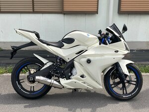 埼玉Prefecture発 Yamaha　YZF-R125　動画有　After-marketマフラー　LEDウインカー　バックステップ　Authorised inspection索）YZF-R125　CBR125　GSX-R125　