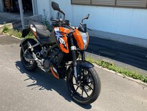 埼玉県発 KTM 200 DUKE デューク　4391ｋｍ　キャリア　エンジンガード　ETC　動画有　　検索）DUKE250　DUKE125　_画像2