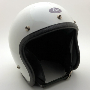 送料無料 Dead Stock 新品 箱付 BUCO SCOT WHITE 59cm/デッドストックnosブコスコット白ホワイトビンテージヘルメットenduroblue line gt