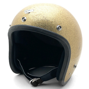 送料無料 60's SAFETECH 初期型 GOLD 58cm/セーフテック金ゴールドビンテージヘルメットハーレーチョッパーバイクbellベル500txmchalbuco