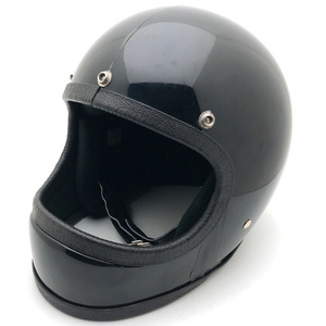 送料無料 FULLFACE BLACK 58cm/フルフェイスブラックビンテージヘルメットオンロード族ヘルハーレートライアンフbsanortonbmw英車国産旧車